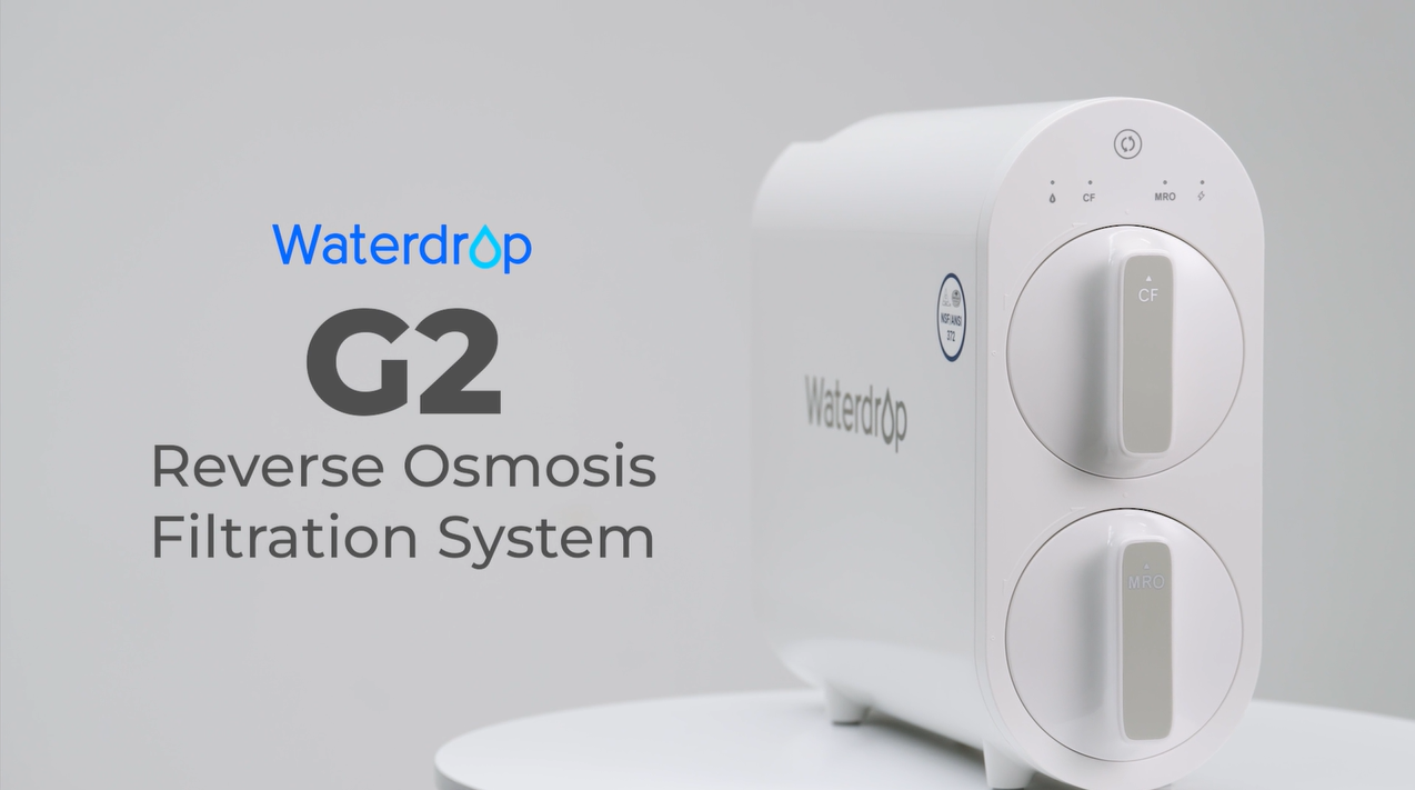 Waterdrop G2 Reverse Osmosis System, 7 Stage Tankless RO Water